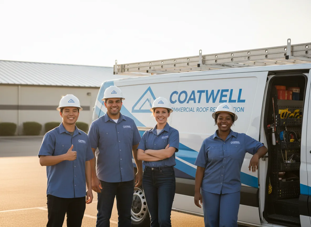 Commercial roof coating company in Wilmer, AL